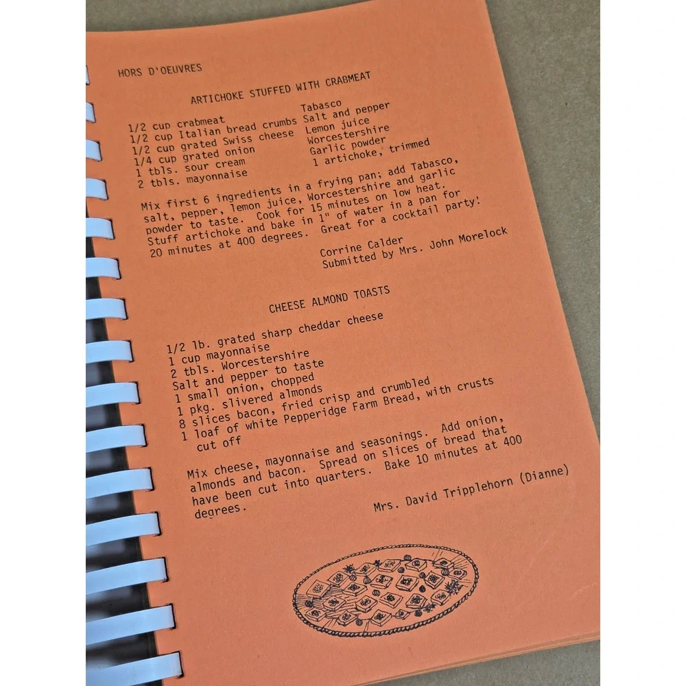 Vintage 1976 Creative Cookery Dallas St. Michael and All Angels Cookbook